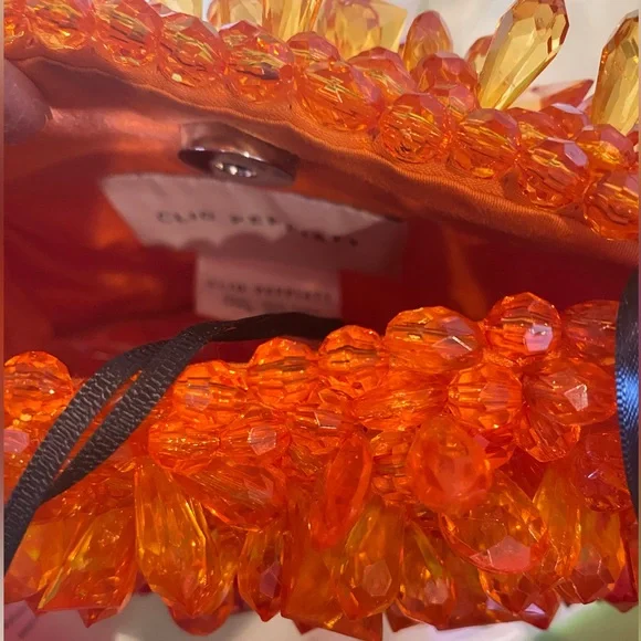 NWT Clio Peppiatt Tequila Sunrise Quartz Bag - Picture 5 of 5